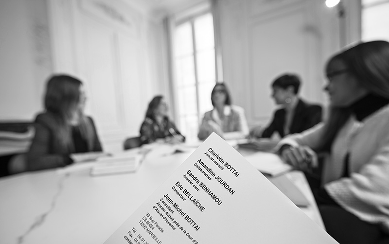 L'équipe du cabinet d'avocats Bottai